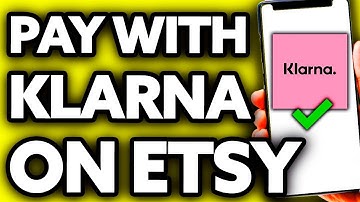 How To Pay with Klarna on Etsy (Very EASY!)