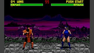 Mortal Kombat II Unlimited [Genesis]  play as Ermac