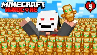 Tôi có Totem VÔ HẠN trong Minecraft Hardcore 1.20