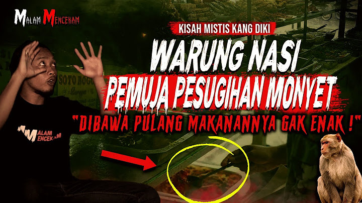 KAYA GAK PAKE LAMA!! PELAKU RITUAL WARUNG NASI PESUGIHAN MONYET (PEMUJA SILUMAN)