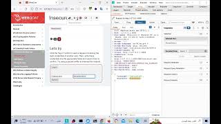 WebGoat Insecure Login