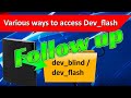 PS3 tutorial follow up - for HEN - ways to access the dev_flash / dev_rewrite / dev_blind directory