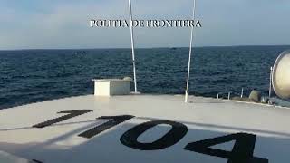 Pescador cu migranţi, interceptat de poliţiştii de frontieră români