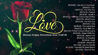 Flashback de Musicas Romanticas Internacionais dos Anos 70 80 90 de Amor - Só Românticas