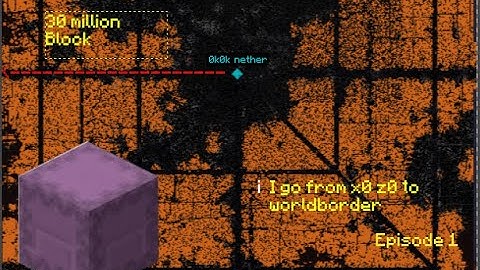 [7B7T] Journey To The Worldborder Part 1