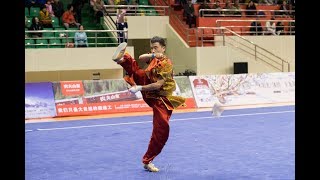 Men's  Double Chain Whip 男子双鞭 第1名 安徽队 钱晓乐 9.10分 an hui qi xiao le