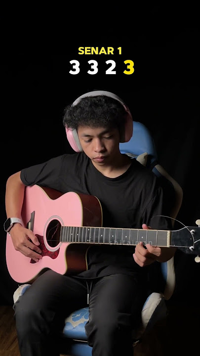 Solo Gitar Sampai Akhir Waktu - Yovi & Nuno Versi 1 Senar #guitartutorial