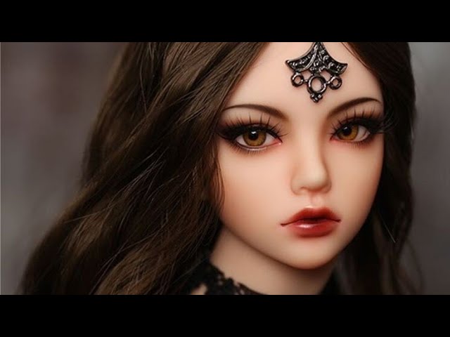black dress stylish cute doll dp Daisy Toss