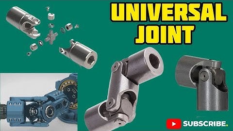 Universal Joint | types of universal joints #transmission #universaljoint #engine