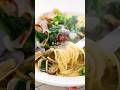 【レシピ】白だしで簡単◎あさりと菜の花の和風パスタ