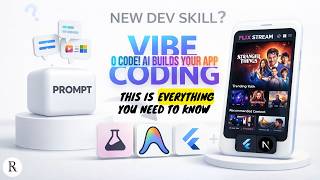Antigravity + Flutter + Stitch builds Insane Mobile Apps (The NEW Vibe Coding Explained) in 10 mins