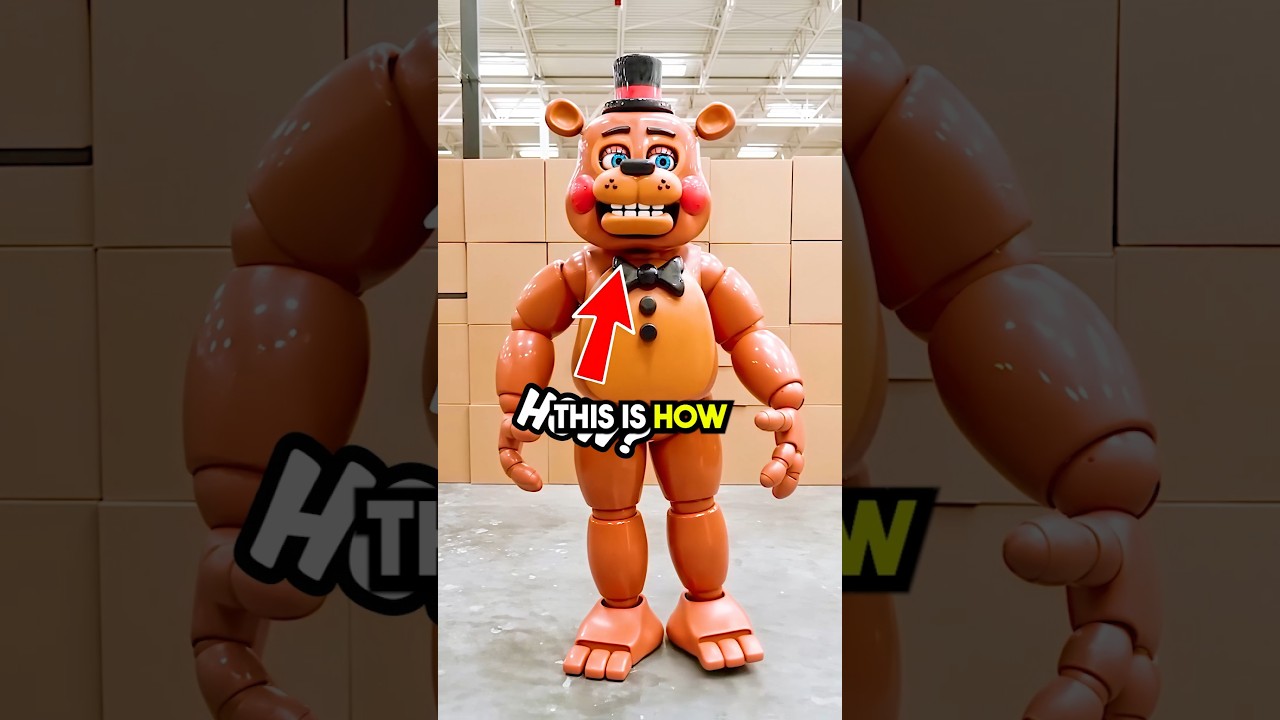Behind The Animatronics Of FNAF 2😳