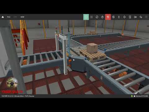 TiaPortal_FactoryIO - Phân loại sản phẩm theo chiều cao - Product height sorting