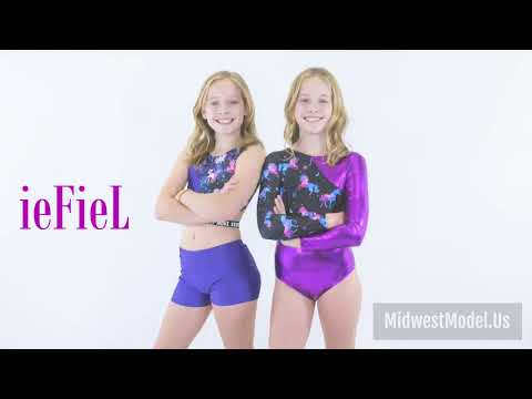 Emma and Claire and wearing ieFiel Gymnastic and Dancewear