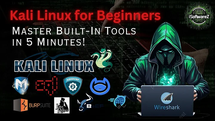 Cyber Security - Kali Linux for Beginners, Master Built-In Tools in 5 Minutes!