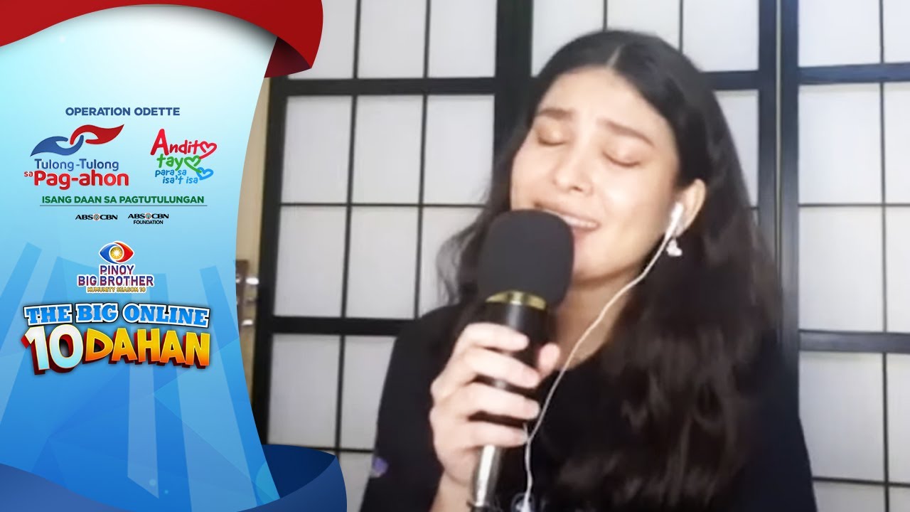 Anji Salvacion serenades viewers with a song | The Online 10dahan