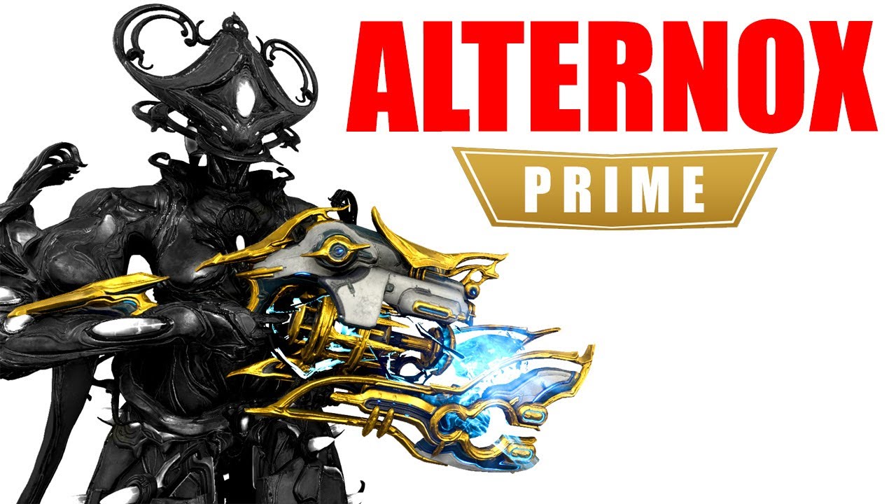 ALTERNOX PRIME【 ปืนเพ้นท์บอลไฟฟ้า 】- WARFRAME