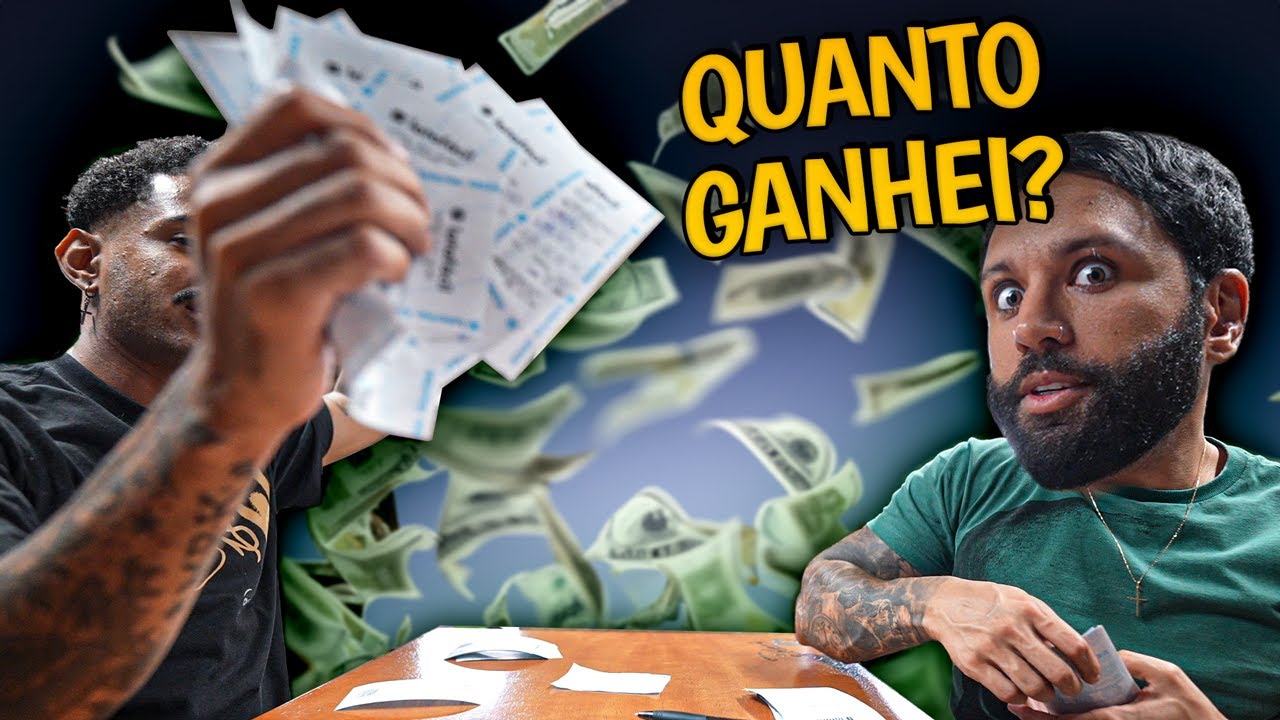 OLHA QUANTO EU GANHEI JOGANDO MIL REAIS NA LOTERIA...