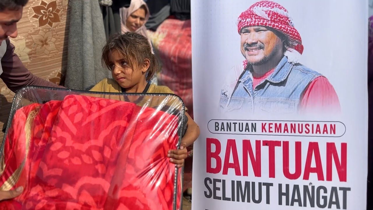 ORANG INDONESIA DIAM-DIAM KIRIM SELIMUT HANGAT KE GAZA