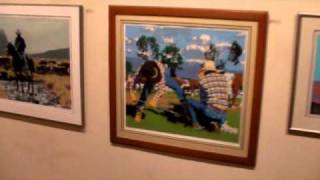 "Fritz Scholder, Bill Schenck, Larsen Gallery Scottsdale Arizona"