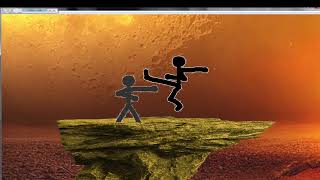 Who Will Fall Quick Karate Match - Stickman Fight On Alien Planet - Gods Of Martial Arts -Spartacus