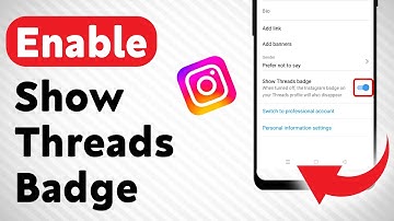 How To Enable Show Threads Badge On Instagram (Updated)