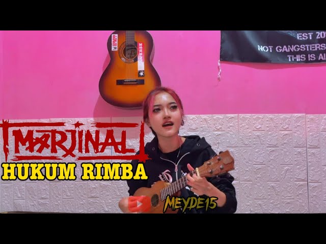 MARJINAL - HUKUM RIMBA | COVER UKULELE AMEY class=