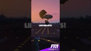 Keyser’s Vehicle Gun is CRAZY!  #fivem #fivemroleplay #fy #fyp #shorts #keyser #fivemod #cheatfivem