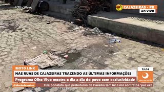 Moradora de bairro da zona sul de Cajazeiras lamenta esgoto a céu aberto e pede ação da gestão