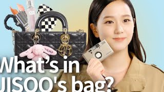 Jisoo Reveals Whats In Her Bag For The First Time alice jisoo blackpink
