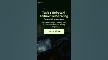 Tesla’s Robotaxi Failure: Why Self-Driving Cars Are Still Decades Away  #businessdisasters
