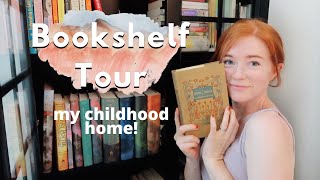 My Childhood Home Bookshelf Tour