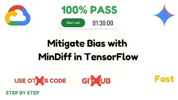 Mitigate Bias with MinDiff in TensorFlow || #qwiklabs || #coursera