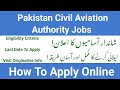 Jobs In Pakistan Civil Aviation Authority 2023 | CAA Jobs Online Apply 2023 | Originative Info