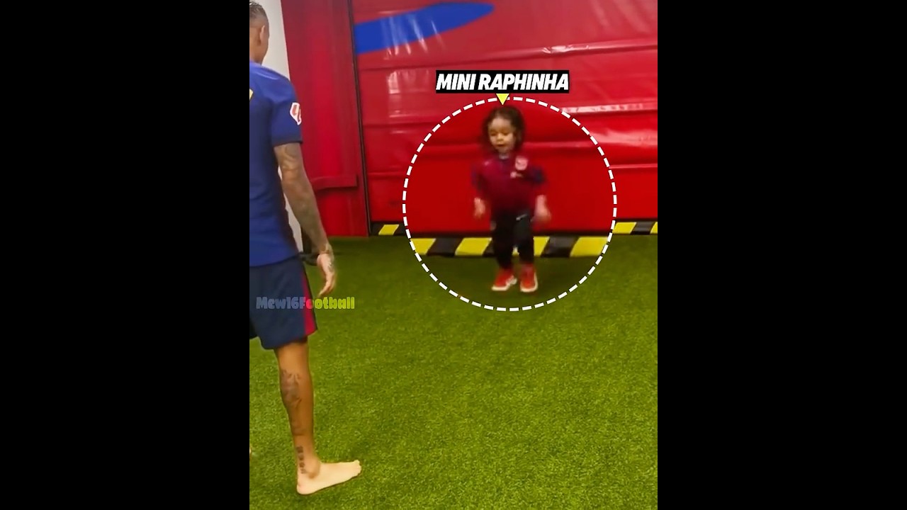 Mini Yamal vs Mini Raphinha… This Ending 😳⚽