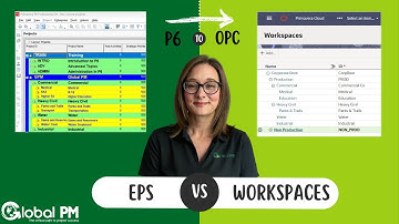 P6 to OPC: The P6 EPS vs. OPC Workspaces