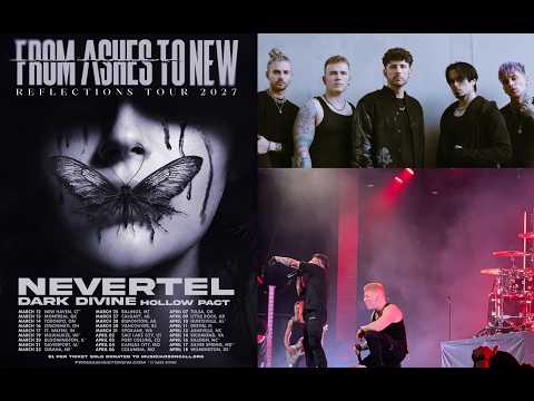 From Ashes To New, NEVERTEL, Dark Divine & Hollow Pact 2027 North American Tour details