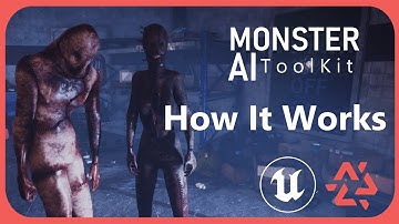 MonsterAIKit | How It works in Unreal engine 5!