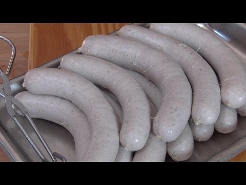 German Bratwurst Homemade How To Video Recipe littleGasthaus, the German Sausage Maker