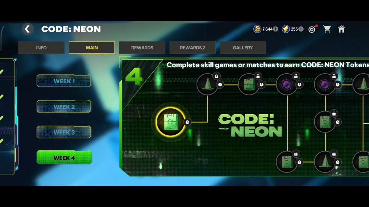 HOW TO COMPLATE CODE:NEON WEEK 4 ? #fcmobile #codeneon #neon #fcmobile ...