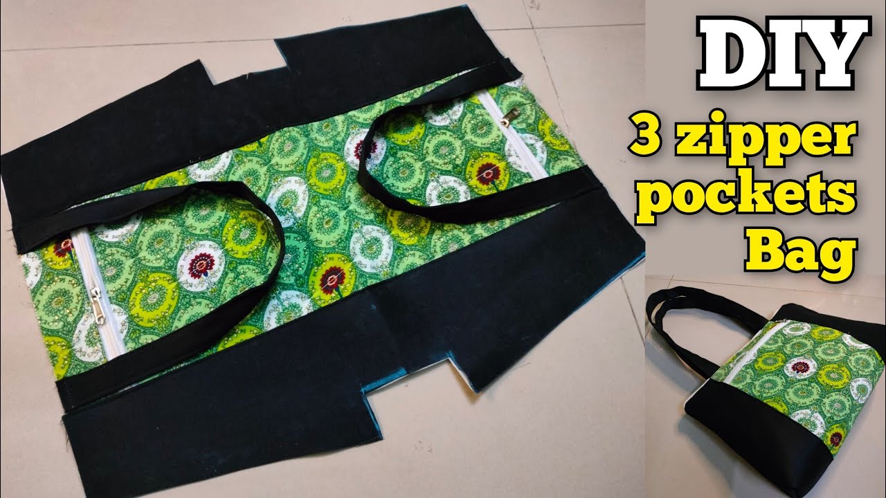 मार्केट जैसा सुंदर बैग बनाएं घर पर | handbag cutting and stitching | Cloth bag making / Shopping bag