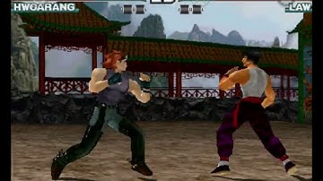 Tekken 3 | Hwoarang vs Law