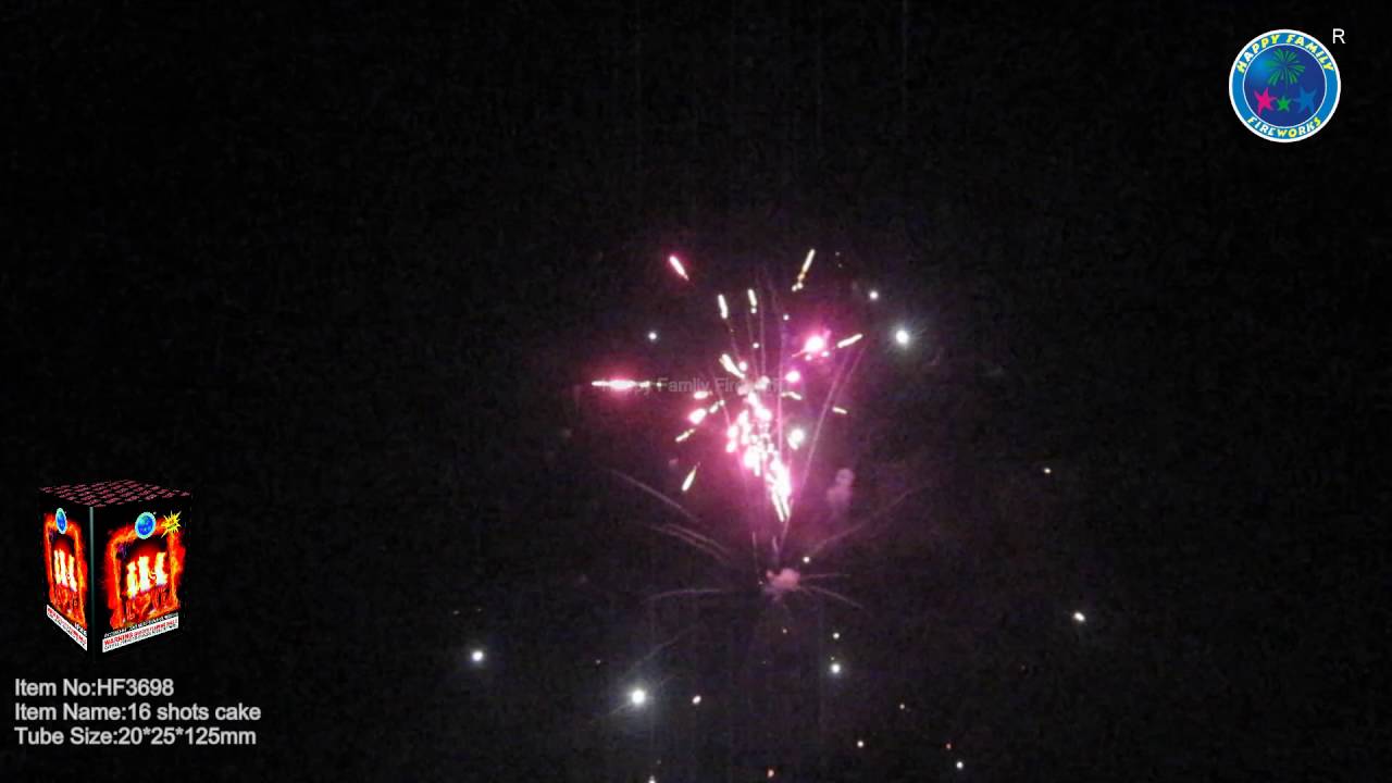 Happy Family Fireworks/HF3698/128g(20mm16s)