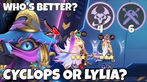 IF LYLIA IS BANNED USE CYCLOPS INSTEAD | Magic Chess gogo 