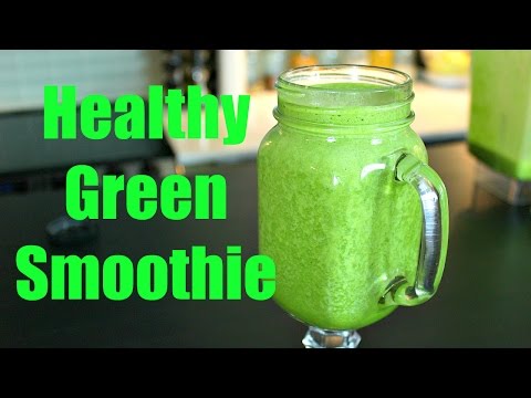 healthy-green-smoothie-with-spinach-and-fruit