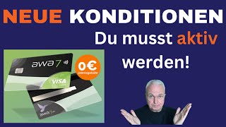 awa7 Kreditkarte: Eventuell benötigst du eine weitere Debitkarte! Alle Infos im Video