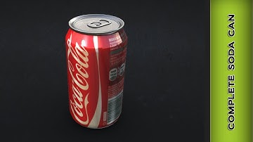 Autodesk Maya 2014 - Complete Soda Can Modeling