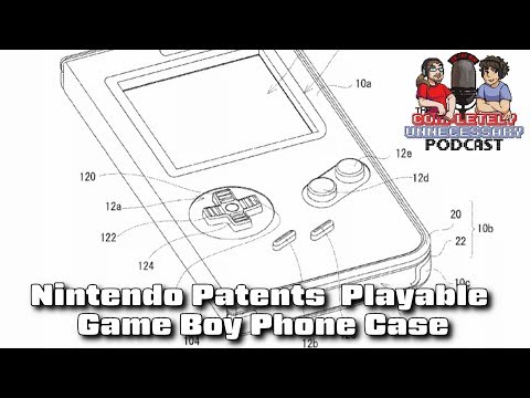 Nintendo Files Patent for a Playable Game Boy Phone Case - #CUPodcast