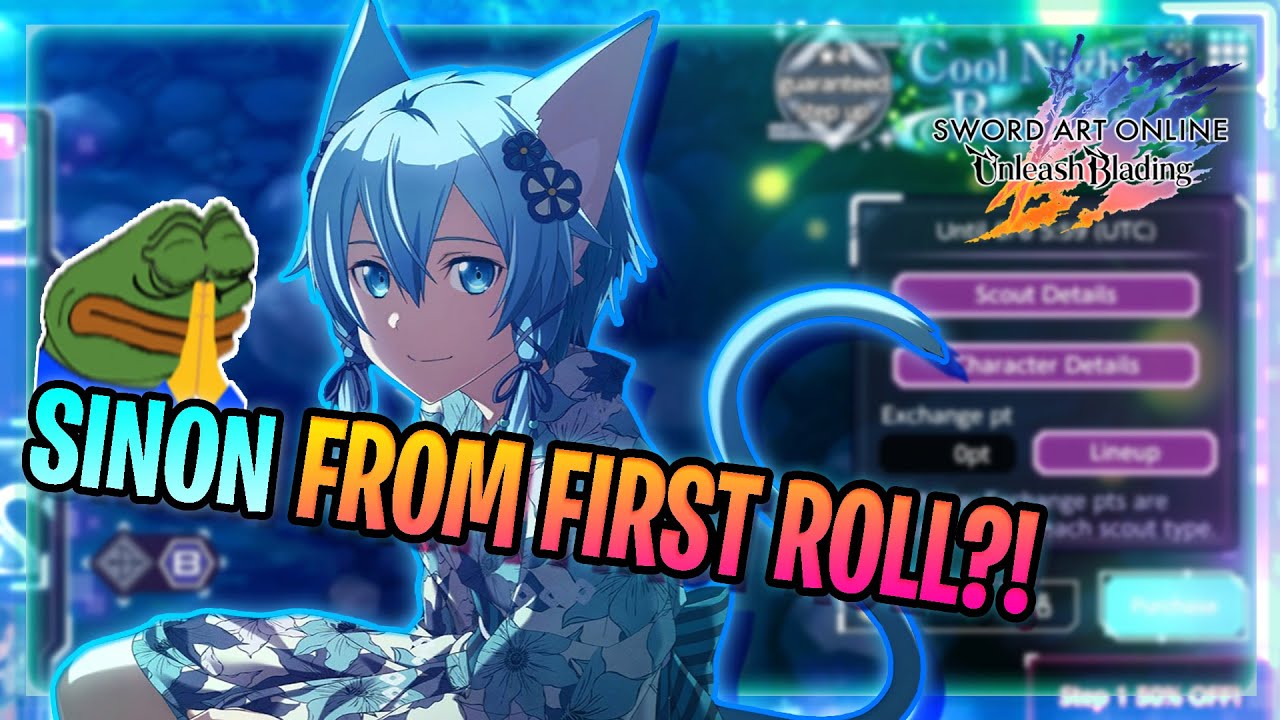 [SAOUB/ARS]TAPTAP RITUAL FOR SINON FINALLY WORKED?!! Sword Art Online