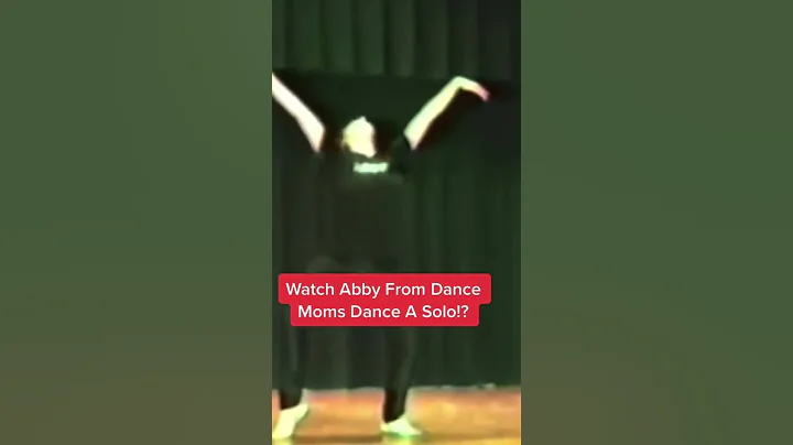 Watch Abby Lee Miller From Dance Moms Perform A Solo As A Teenager!